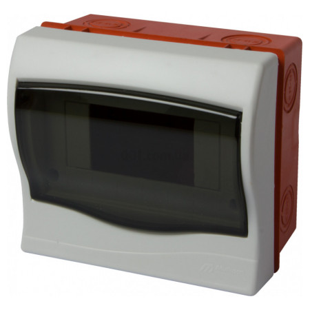Корпус пластиковий 6-модульний e.plbox.stand.w.06mU вбудовуваний, E.NEXT (Multusan)