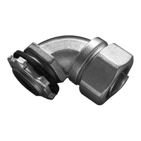 Ввід кутовий для металорукава 12 мм (3/8") e.met.angle.stand.sldx.12, E.NEXT