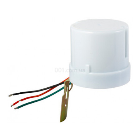 Сутінковий датчик (фотореле) e.sensor.light-conrol.303.white білий, 25А IP44, E.NEXT