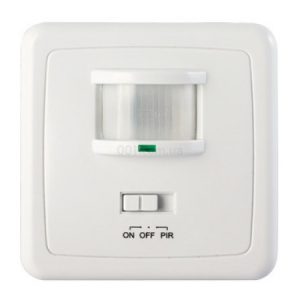 Датчик руху e.sensor.pir.01B.white білий, кут огляду 160°, дальність 9 м, IP20, E.NEXT