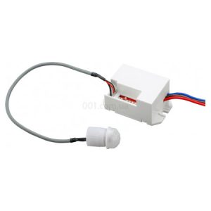 Датчик руху e.sensor.pir.24.white білий, кут огляду 360°, дальність 6 м, E.NEXT
