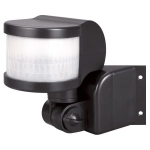 Датчик руху e.sensor.pir.13.black чорний, кут огляду 270°, дальність 12 м, IP44, E.NEXT
