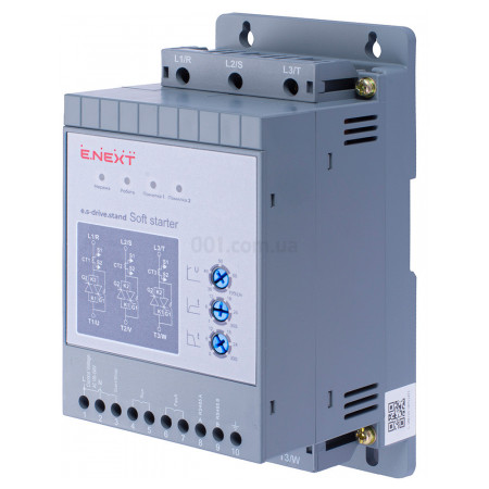Пристрій плавного пуску e.s-drive.stand.2R2 3-фазний/380В 2,2кВт, E.NEXT