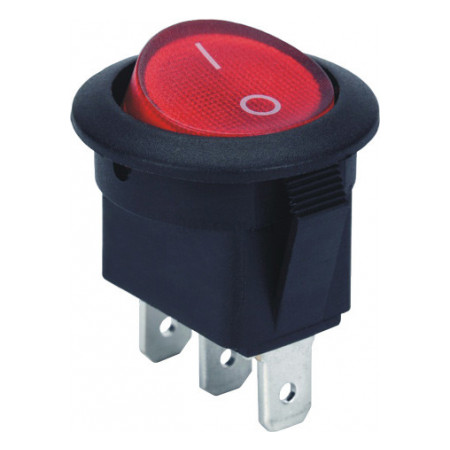 Перемикач клавішний 3 pin з індикацією e.switch.key.01, E.NEXT