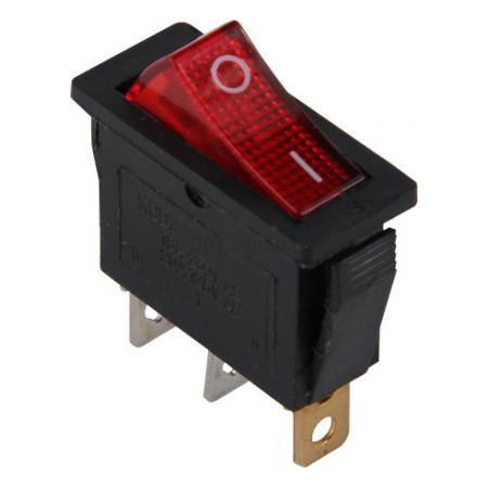 Перемикач клавішний 3 pin з індикацією e.switch.key.03, E.NEXT