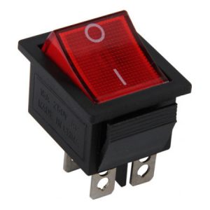 Перемикач клавішний 4 pin з індикацією e.switch.key.04, E.NEXT