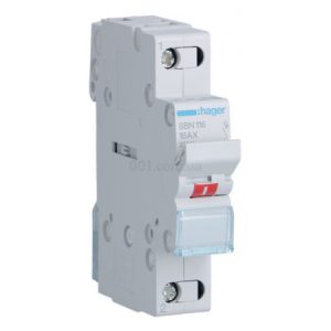 Вимикач навантаження SBN116 1P 16А/230В, Hager