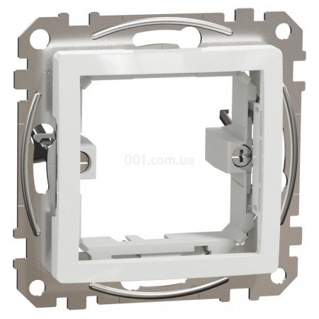 Адаптер Sedna Design & Elements 45×45 для механізмів Unica New білий, Schneider Electric
