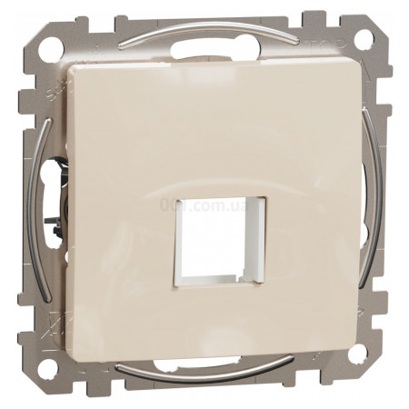 Панель для 1 модулю Keystone Sedna Design бежева, Schneider Electric