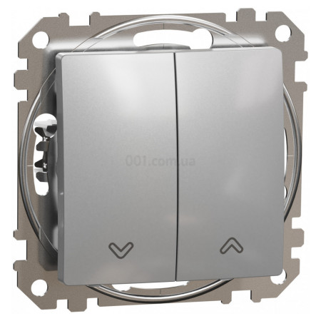 Вимикач для жалюзі Sedna Design алюміній, Schneider Electric