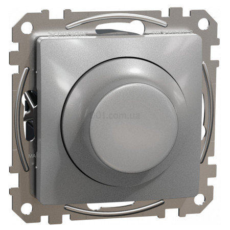 Світлорегулятор LED поворотний RC 3-370Вт Sedna Design & Elements алюміній, Schneider Electric