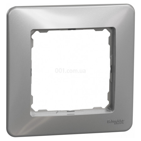 Рамка 1-постова Sedna Design алюміній, Schneider Electric