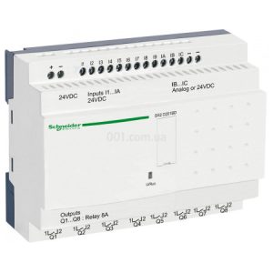 Програмоване реле (ПЛК) Zelio Logic 12 вх./8 вих. 24В DC, Schneider Electric