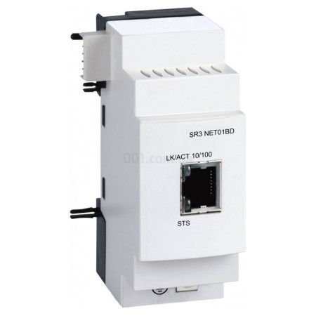 Комунікаційний модуль Ethernet для ПЛК Zelio Logic SR3B...BD, Schneider Electric