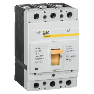 Автоматичний вимикач ВА44-37 3P 400А 35кА, IEK