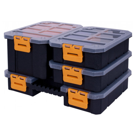 Набір органайзерів 4-в-1 278×203×160 мм e.toolbox.pro.25, E.NEXT