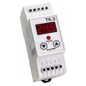 Терморегулятор ТК-3 -50...+125°C 6А, DigiTOP