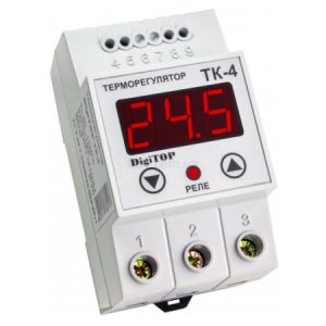 Терморегулятор ТК-4 -50...+125°C 16А, DigiTOP