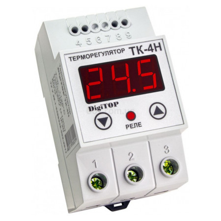 Терморегулятор ТК-4H 0...+125°C 16А, DigiTOP