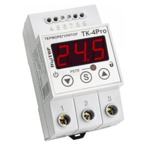 Терморегулятор ТК-4Pro -50...+125°C 25А, DigiTOP