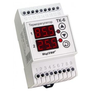 Терморегулятор ТК-6 -50...+125°C 16А, DigiTOP