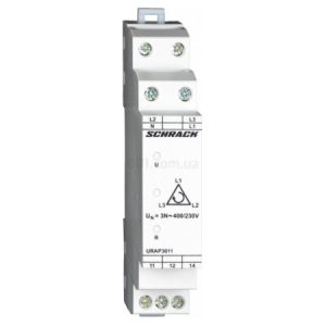 Реле контролю фаз 1CO 5A 400/230В AC регульоване, SCHRACK (Австрія)