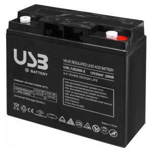 Батарея акумуляторна 12V 20Ah AGM, E.NEXT