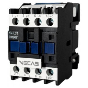 Контактор KM-LC1 9А 220В/АС3 1НЗ, VECAS
