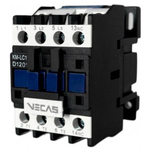 Контактор KM-LC1 12А 220В/АС3 1HЗ, VECAS