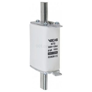 Запобіжник плавкий (вставка) NT0 160А gL/gG, VECAS