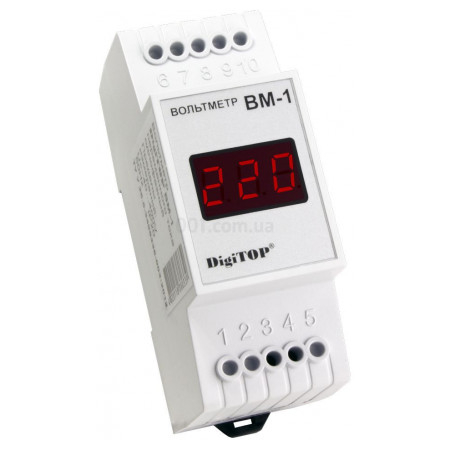 Вольтметр цифровий ВM-1 40-400B AC, DigiTOP
