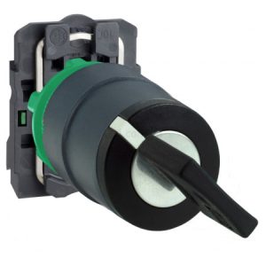 Перемикач з ключем на 2 положення з фіксацією 1НВ чорний XB5, Schneider Electric