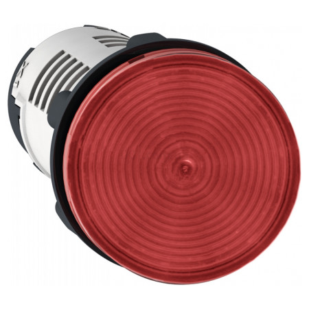 Лампа світлосигнальна LED (моноблок) 22мм 24В AC/DC червона XB7, Schneider Electric